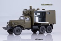 Коллекционная масштабная модель 1:43 Передвижная автомобильная кухня ПАК-170 (157), с интерьером (ModelPro)